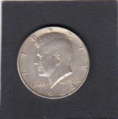 Beschrijving: 1/2 Dollar KENNEDY